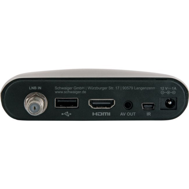 EAN 4004005020076 - Schwaiger DSR400HD descodificador para televisor Satélite Full HD Negro imagen 5
