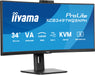EAN 4948570125296 - iiyama ProLite XCB3497WQSNPH-B1 pantalla para PC 86,4 cm (34") 3440 x 1440 Pixeles UltraWide Quad HD LED  imagen 4