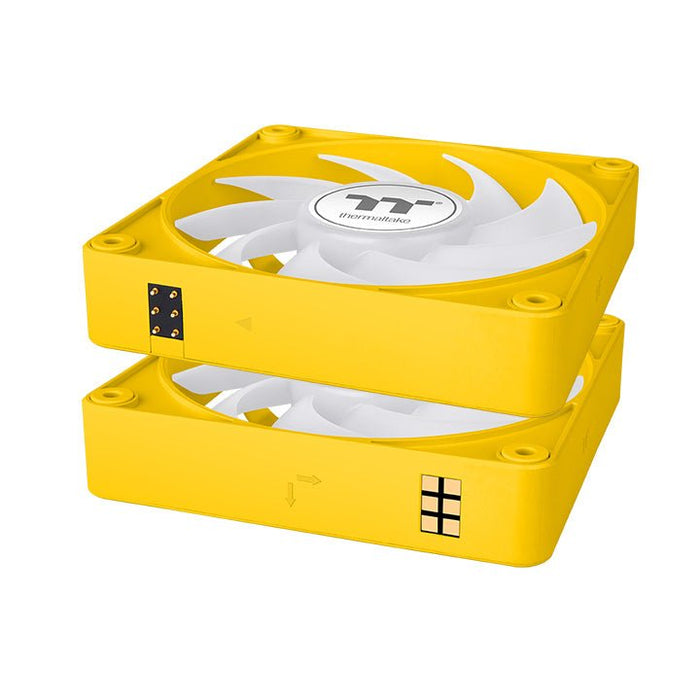 EAN 4711475649491 - Thermaltake CT140 EX ARGB Carcasa del ordenador Refrigerador de aire 14 cm Amarillo imagen 2