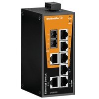 Weidmüller Ie-Sw-Bl08-7tx-1scs - Unmanaged - Fast Ethernet - Switch - Alambre De Cobre