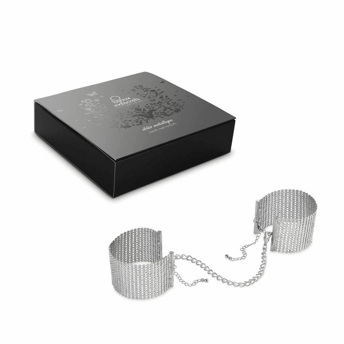 EAN 8436562010218 - Bijoux Indiscrets Desir Metallique Esposas para bongage Plata Metal imagen 3