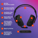 EAN 5099206133334 - Logitech G Astro A20 X Inalámbrico y alámbrico Diadema Juego USB Tipo C Negro imagen 6