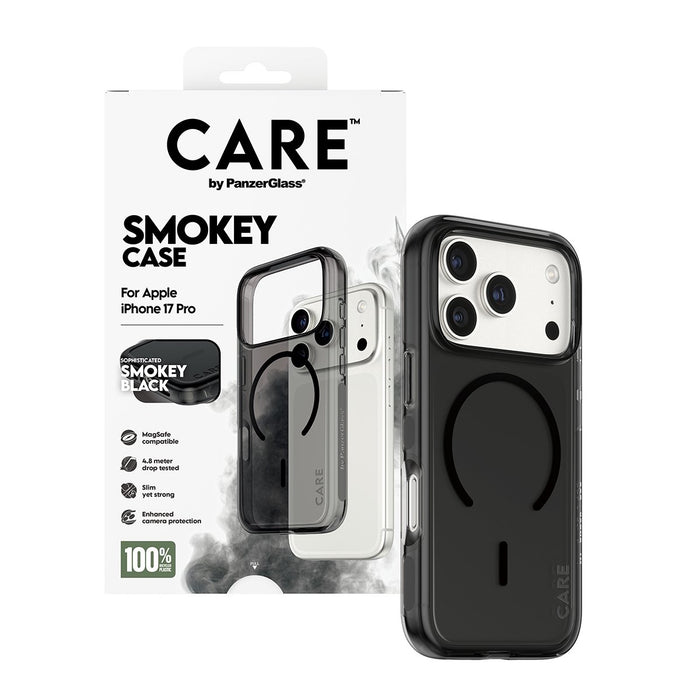 EAN 5715685026973 - PanzerGlass CARE™ by ® Urban Explorer Case Smokey w. Black MagSafe iPhone 17 Pro funda para teléfono móvi imagen 5