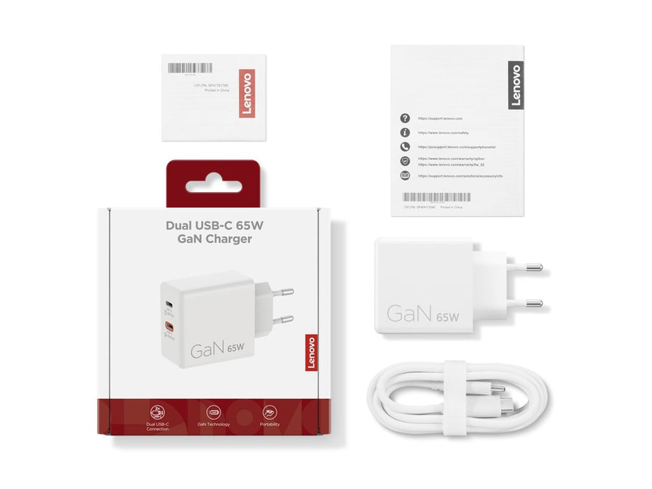 EAN 0195892129165 - Lenovo G0A6065WEU cargador de dispositivo móvil Universal Blanco Corriente alterna Interior imagen 8