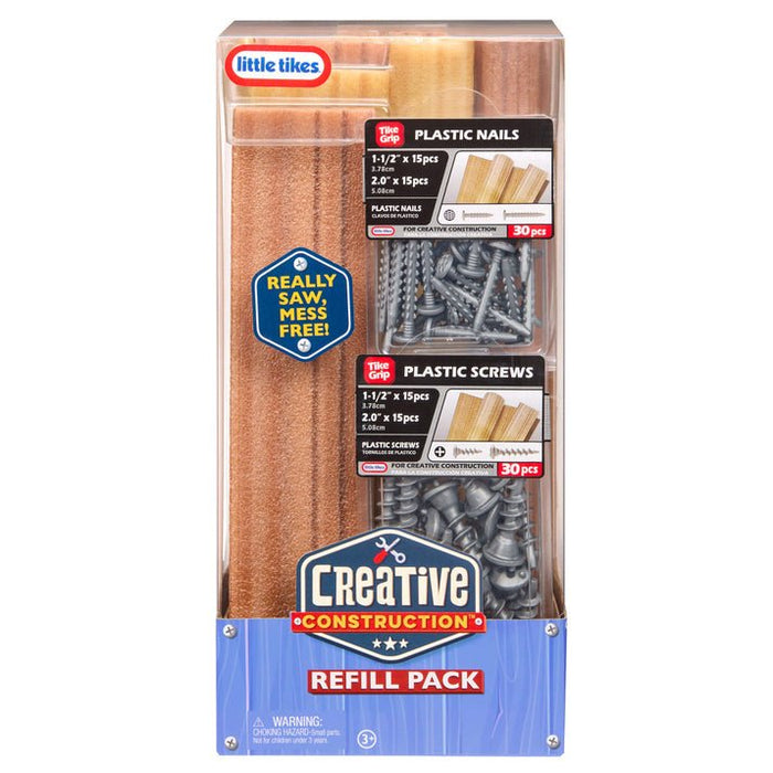 EAN 50743643927 - Little Tikes Creative Construction Wood, Nails and Screw Bundle imagen 3