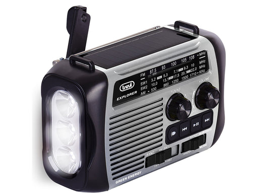 EAN 8011000040714 - Trevi RA 7F30 BT Portátil Analógica Negro, Gris imagen 1