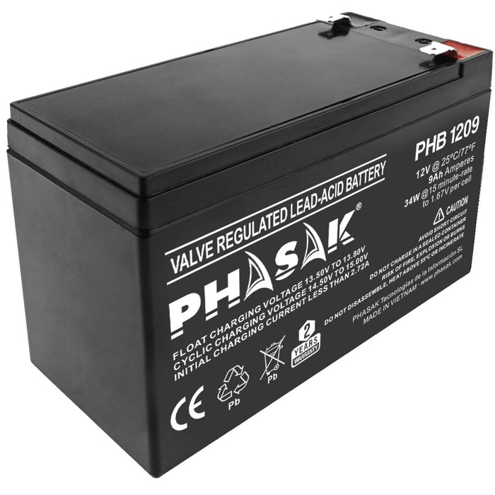 EAN 5605922047222 - Phasak PHB 1209 batería para sistema ups Sealed Lead Acid (VRLA) imagen 8