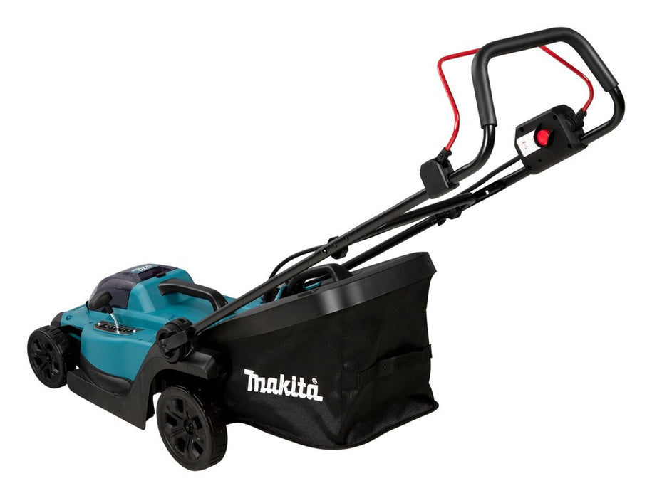 EAN 0088381757935 - Makita DLM330RM cortadora de césped Cortacésped manual Batería Negro, Azul imagen 3