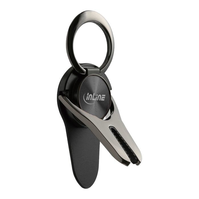 Inline Smartphone 3in1 Smartclip Soporte Para Automóvil, Soporte Para Dedos, Asa Autoadhesiva Para Smartphone