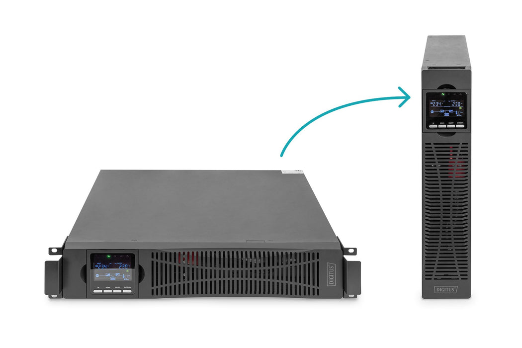 EAN 4016032474678 - Digitus DN-170096 sistema de alimentación ininterrumpida (UPS) Doble conversión (en línea) 3 kVA 9 salida imagen 1