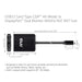 EAN 0841615102150 - CLUB3D CSV-1555 adaptador de cable de vídeo 1,5 m USB Tipo C 2 x DisplayPort Negro imagen 4