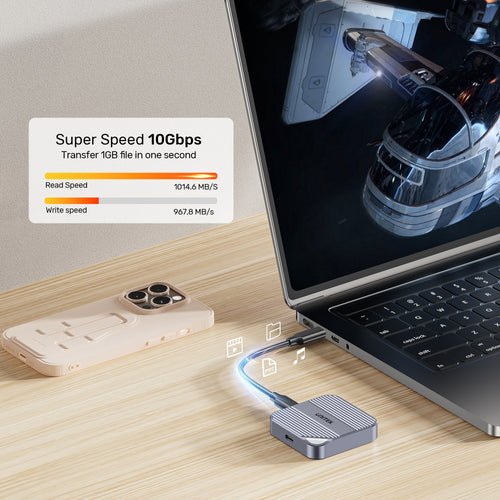 Unitek Obudowa Magnetyczna Solidforce Reefer Usb-C Do M.2 Ssd (Nvme/Sata)