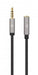 EAN 0766623356022 - Manhattan 356022 cable de audio 1 m 3,5mm Negro, Plata imagen 3
