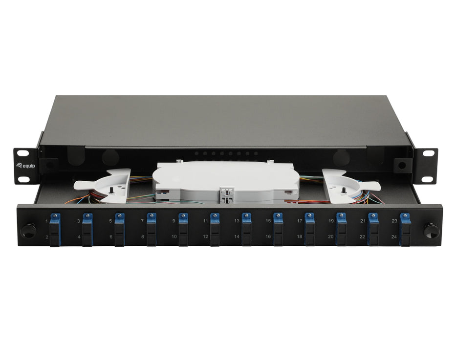 Equip Lwl-Spleisskamen 12-Port Sc-Duplex Os2 1u Komplett Sw