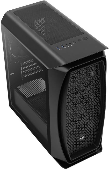 Caja Pc Aerocool Aero One Mini Eclipse Black 2*Usb 3.0 Hd Audio+Mic  Soporta Refrigeración Líquida Micro Atx/ Mini Itx