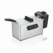 EAN 5608475017612 - Haeger DF-3ES.017A freidora Sencillo 3 L 2000 W Negro, Acero satinado imagen 1