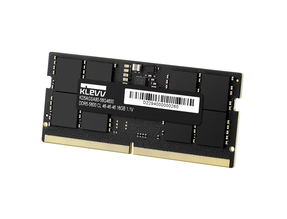 Memoria Klevv 16 Gb 1x16gb Ddr5-Ram So-Dimm Pc5600 Cl46