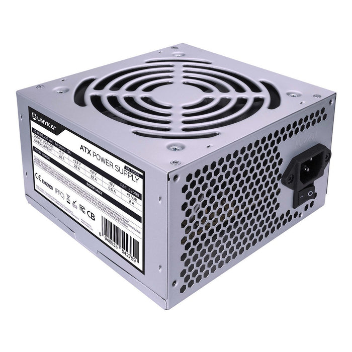 EAN 6940533542759 - UNYKAch ATX 500W unidad de fuente de alimentación 20+4 pin ATX Plata imagen 3