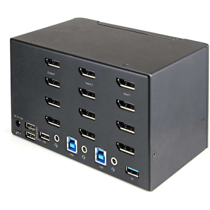 EAN 0065030881777 - StarTech.com SV231QDPU34K interruptor KVM Negro imagen 2