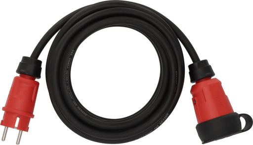 EAN 4007123687756 - Brennenstuhl 9161050110 base múltiple 5 m 1 salidas AC Interior / exterior Negro, Rojo imagen 1