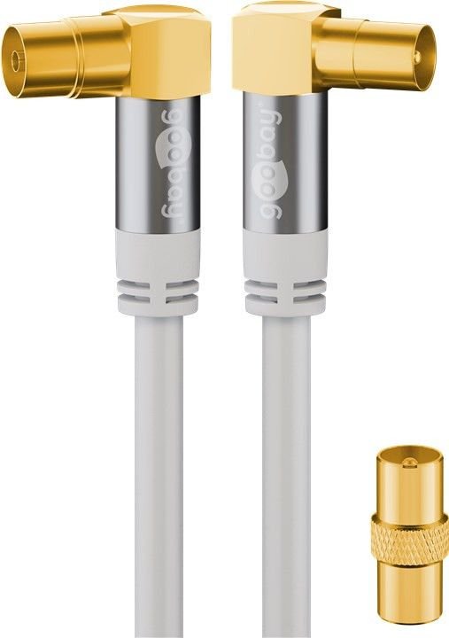 EAN 4040849704222 - Wentronic 70422 cable coaxial 5 m Blanco imagen 1