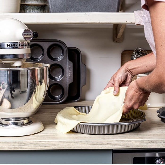 Kitchenaid Quicheform 28cm Grau
