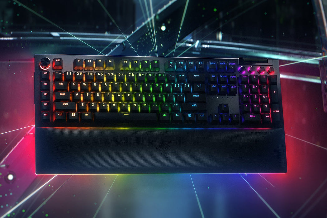 EAN 8887910072189 - Razer BlackWidow V4 Pro teclado Juego USB QWERTY Internacional de EE.UU. Negro imagen 10