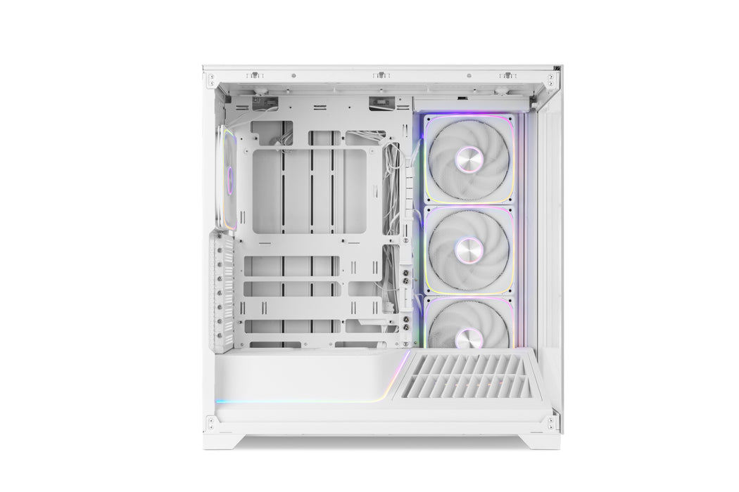 Caja Pc Gaming Semitorre Nox Hummer Blade Blanca