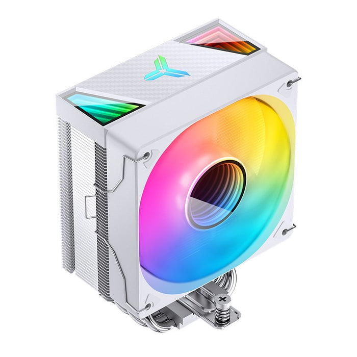 K Jonsbo Cr-1000 V2 Pro Rgb Cpu Disipador, 120mm - Blanco