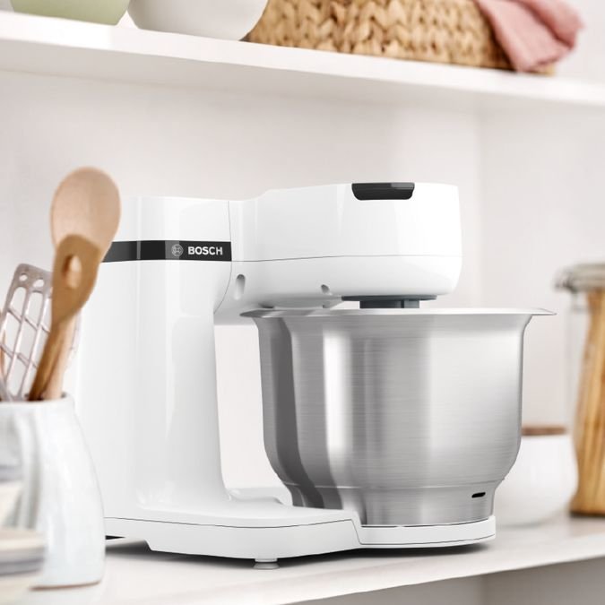 EAN 4242005252305 - Bosch Serie 2 MUMS2EW00 robot de cocina 700 W 3,8 L Blanco imagen 3