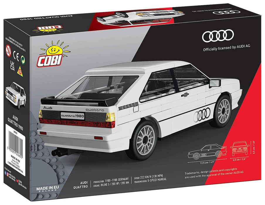 Cobi Audi Quattro 1980 (Blanco, Massstab 1:35) Cobi-24665
