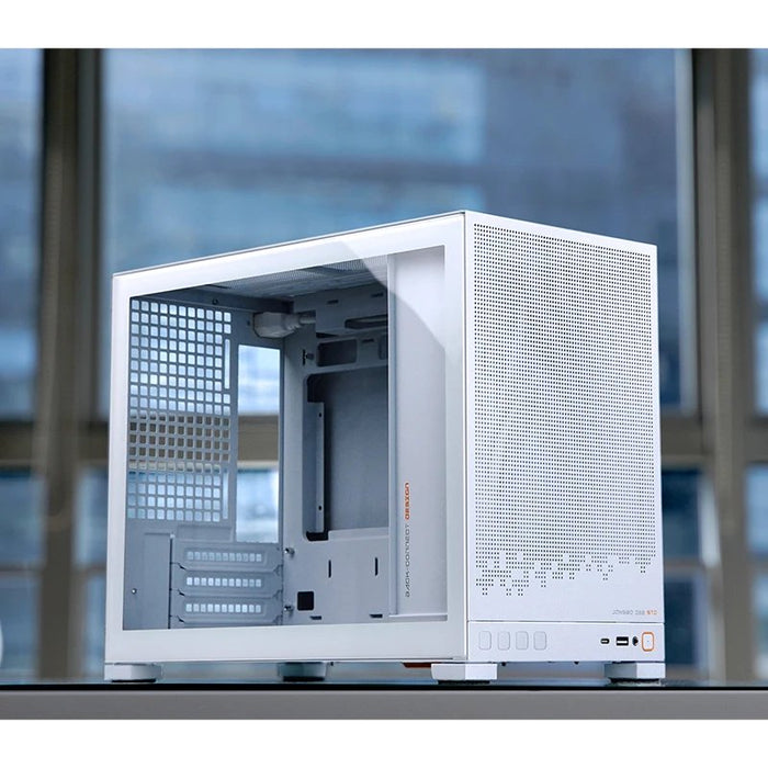 Caja Micro-Atx Jonsbo D32 Std Cristal Templado Blanco