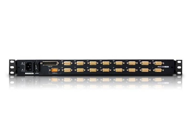 EAN 4710469343858 - ATEN CL5716N consola de rack 48,3 cm (19") Negro 1U imagen 2