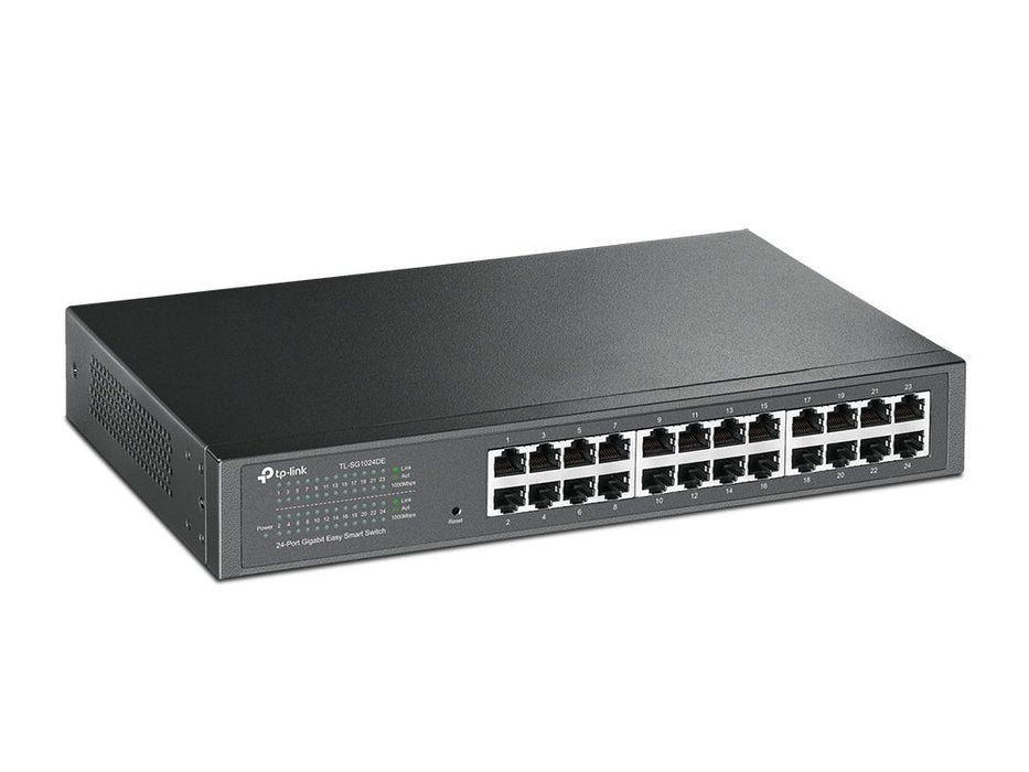 EAN 0845973021245 - TP-Link TL-SG1024DE Gestionado L2 Gigabit Ethernet (10/100/1000) 1U Negro imagen 2