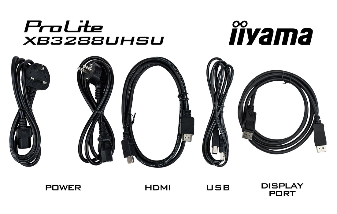 EAN 4948570121335 - iiyama ProLite XB3288UHSU-B5 pantalla para PC 80 cm (31.5") 3840 x 2160 Pixeles 4K Ultra HD LCD Negro imagen 11