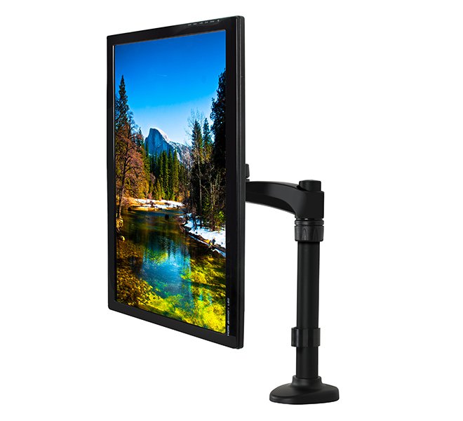 Lcd Desk Mount W/Single Arm Bt7372, Clamp, 9 Kg, 71.1 Cm Bt7372/B