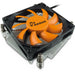 EAN 4260455642675 - Dynatron Argus T-200 Procesador Enfriador 8 cm Negro, Naranja imagen 1