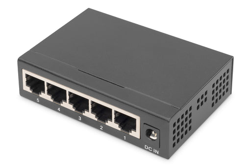 EAN 4016032492900 - Digitus DN-80202-1 switch No administrado Gigabit Ethernet (10/100/1000) Negro imagen 2