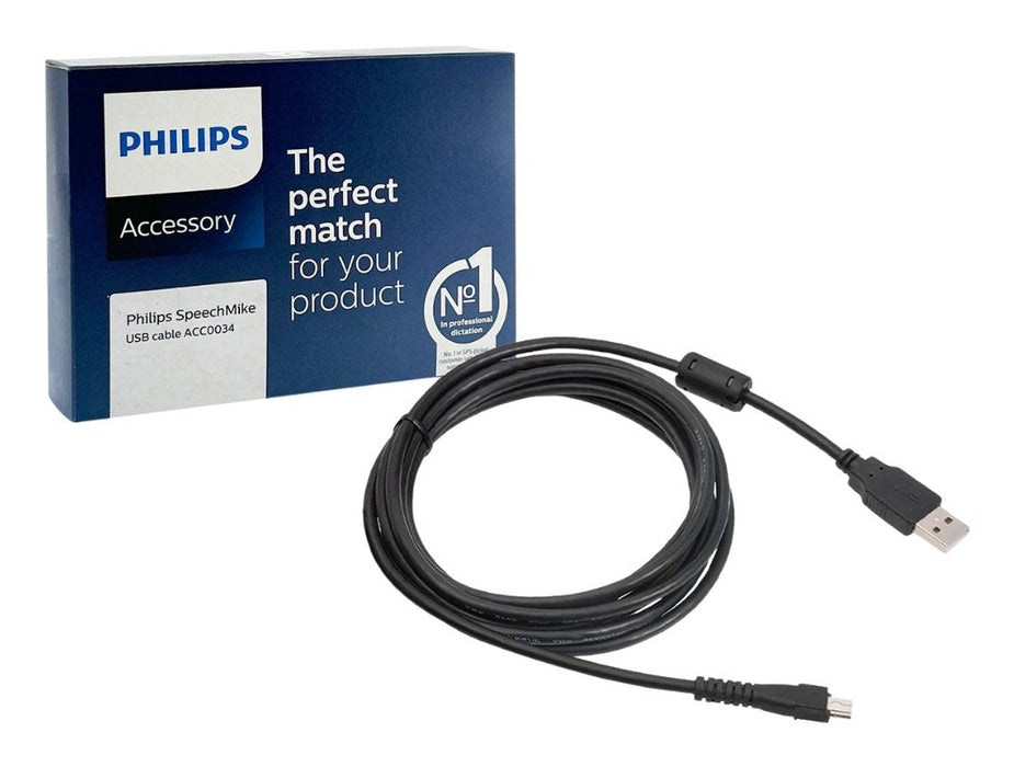 Philips Usb-Ersatzcable Acc 0034 Para Speechmike Ii Und Smp