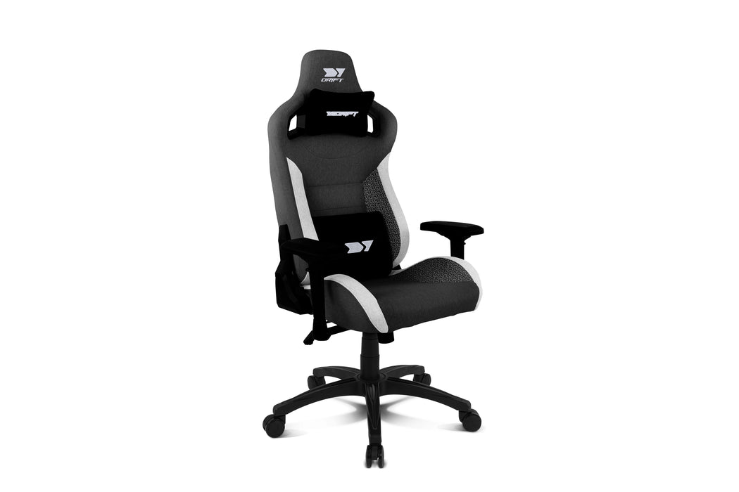 Silla Gaming Drift Dr220 Gris Y Blanca
