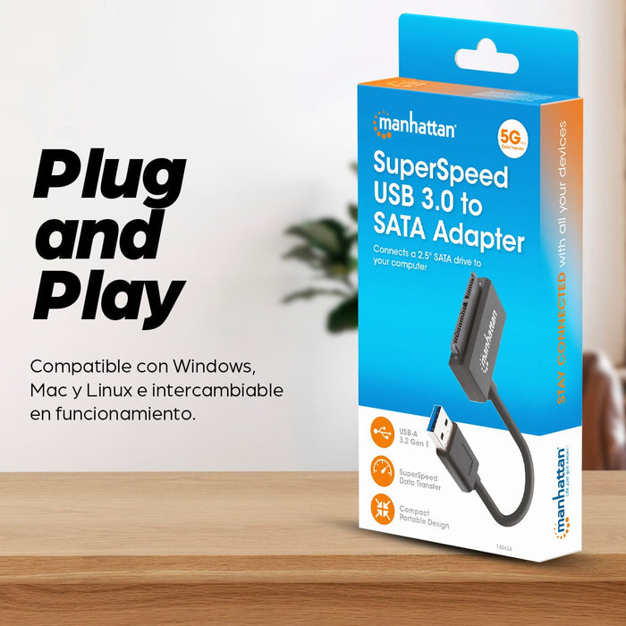 EAN 0766623130424 - Manhattan 130424 tarjeta y adaptador de interfaz imagen 6