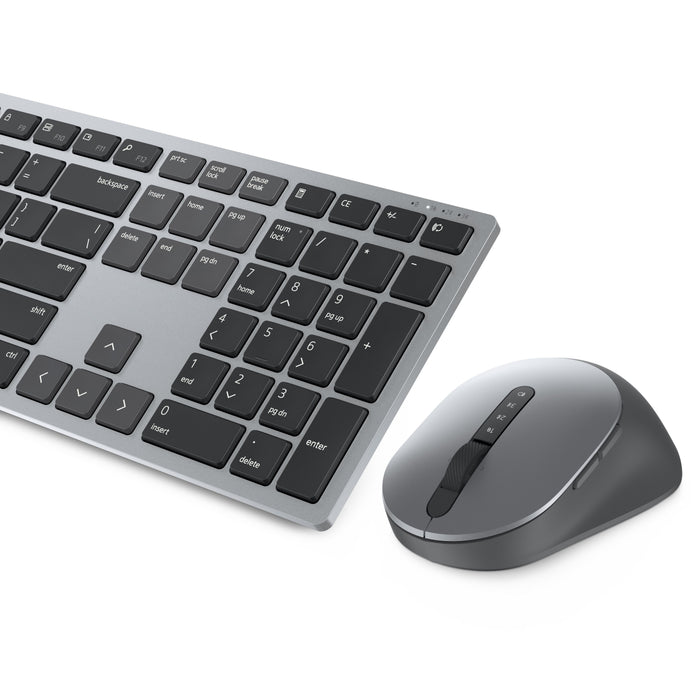 EAN 5397184357453 - DELL KM7321W teclado Ratón incluido Oficina RF Wireless + Bluetooth Gris, Titanio imagen 4