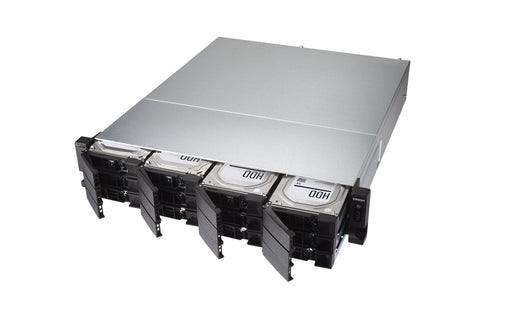 EAN 4711103081242 - QNAP TS-H1886XU-RP-R2 NAS Bastidor (3U) Intel® Xeon® D D-1622 32 GB DDR4 0 TB QuTS hero Negro, Gris imagen 2