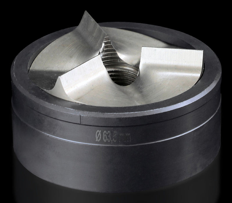 Rittal Spalt-Blechlocher Redondo Para Acero Inoxidable M63 O-Perforadora