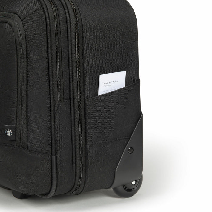 EAN 7640239421202 - DICOTA D32043-RPET maletines para portátil 43,9 cm (17.3") Maletín con ruedas Negro imagen 9