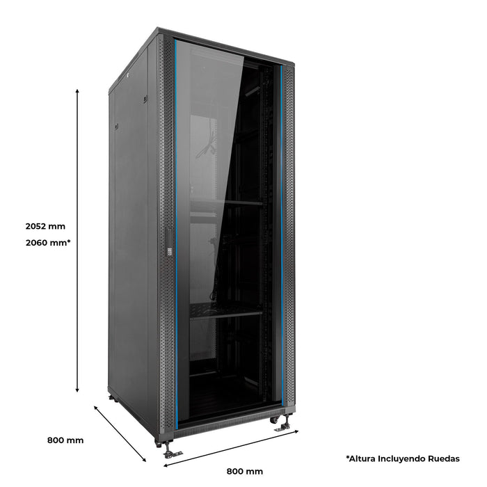 EAN 6940533543893 - aiten data AI8842 Rack o bastidor independiente Negro imagen 12