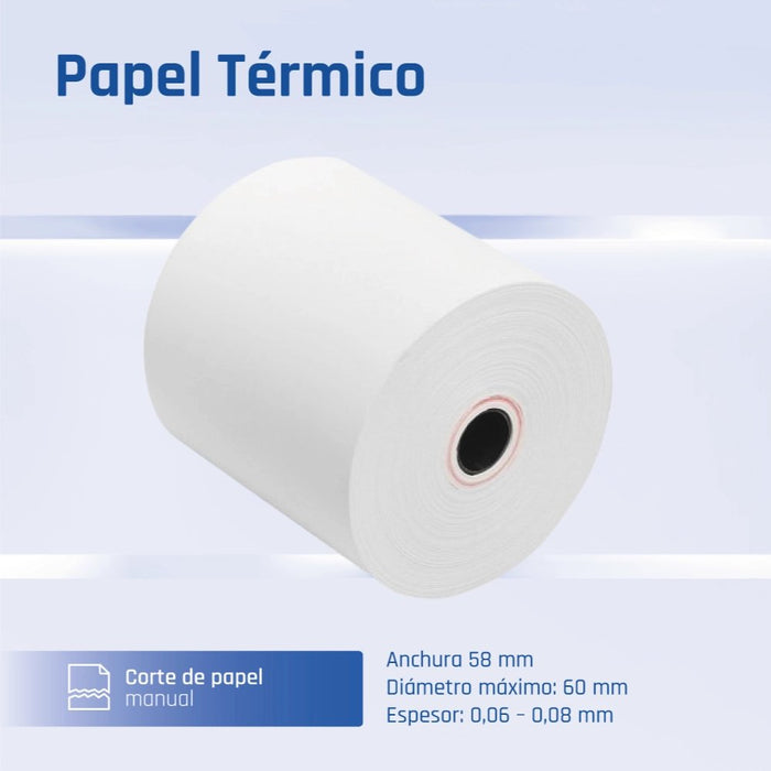 EAN 8435364318836 - iggual TP Easy 58 203 x 203 DPI Alámbrico Transferencia térmica Impresora de recibos imagen 14