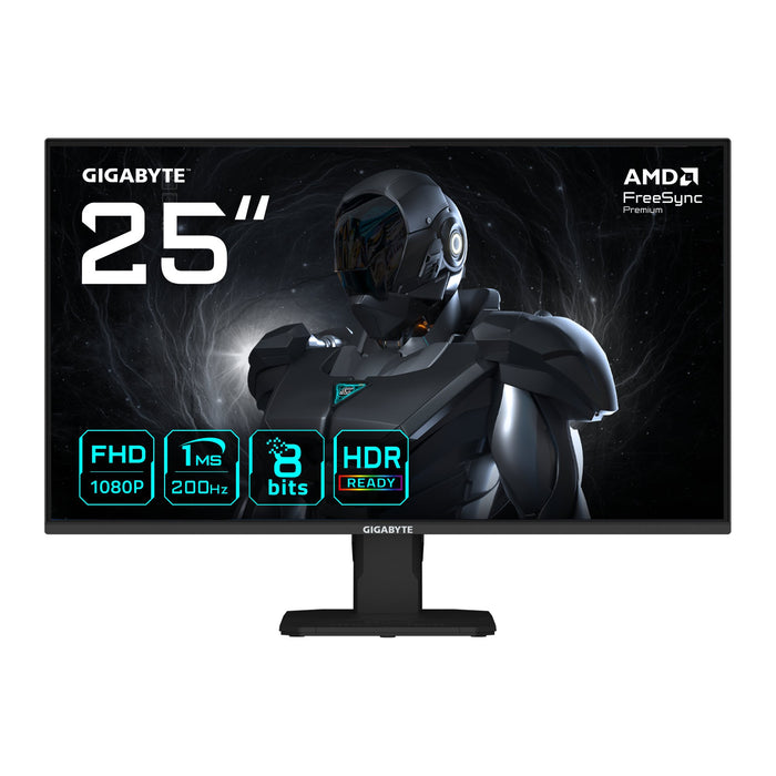 EAN 4719331866259 - GIGABYTE GS25F2 pantalla para PC 62,2 cm (24.5") 1920 x 1080 Pixeles Full HD LED Negro imagen 1