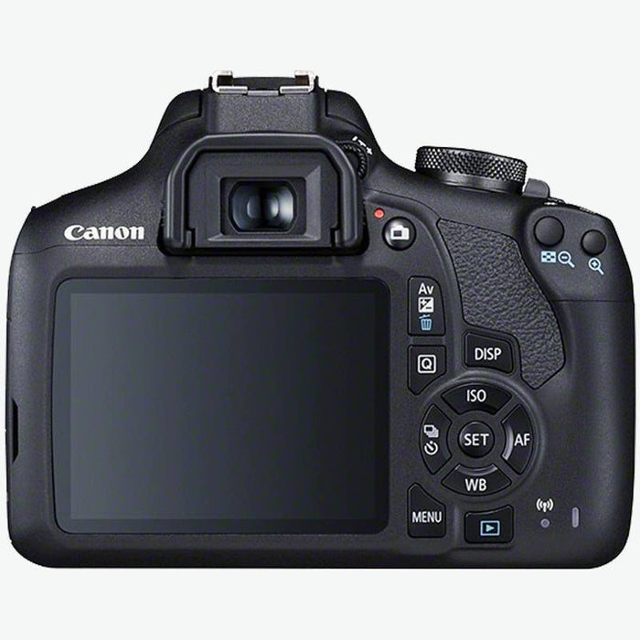 EAN 4549292111842 - Canon EOS 2000D + EF-S 18-55mm f/3.5-5.6 III Juego de cámara SLR 24,1 MP CMOS 6000 x 4000 Pixeles Negro imagen 3