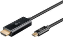 EAN 4040849756979 - Goobay 75697 adaptador de cable de vídeo 2 m USB Tipo C HDMI Negro imagen 2